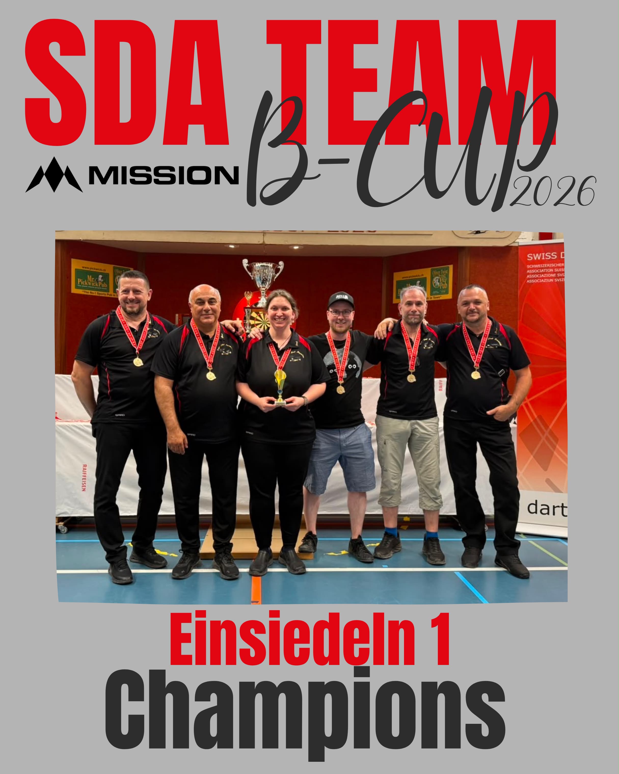 SDA Team Cup 2026: Sieger B-Cup DC Einsiedeln 1